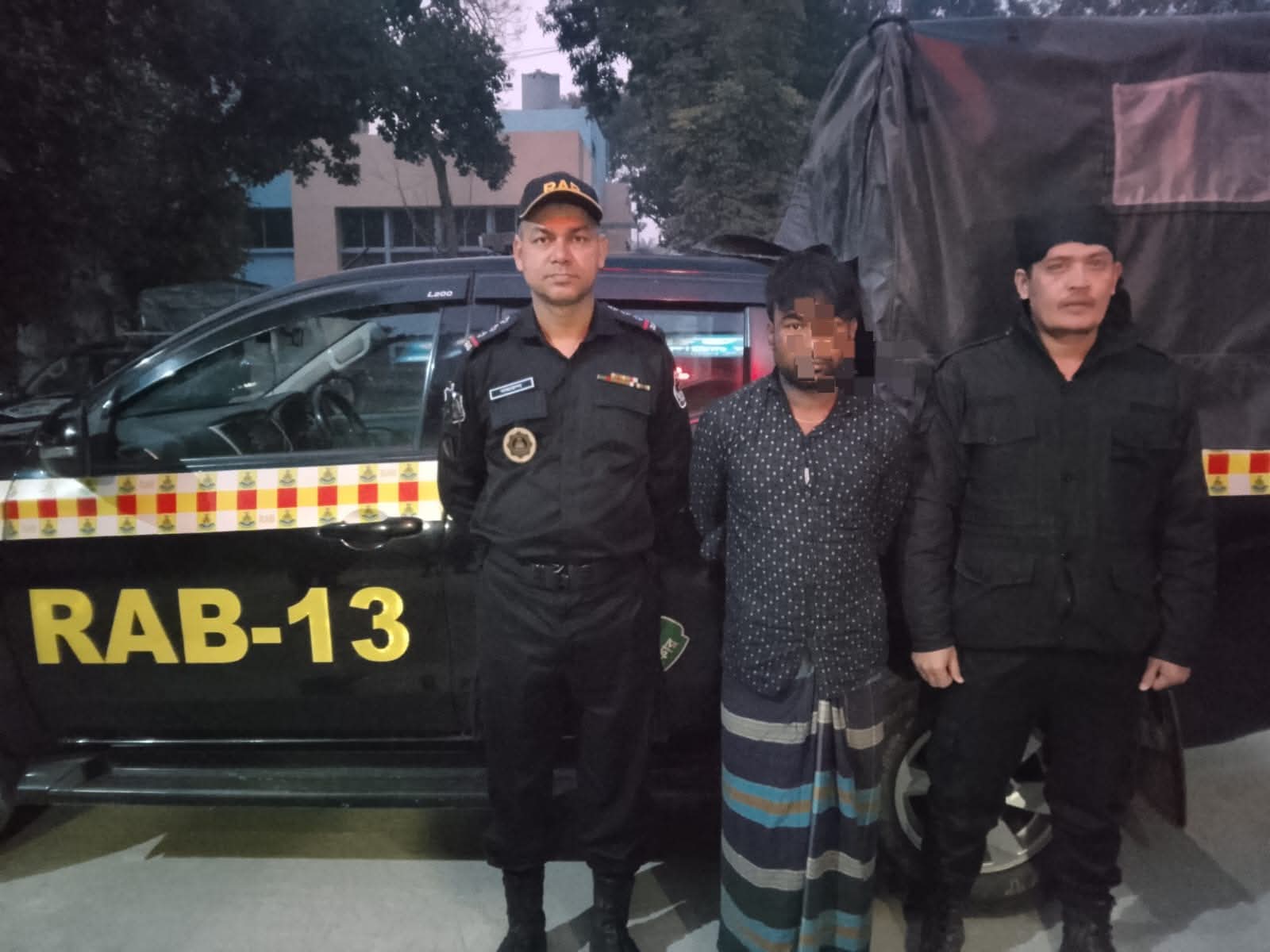 জয়দেবপুরে তালাকপ্রাপ্ত স্ত্রী হত্যার মূল আসামীকে ২৪ ঘণ্টার মধ্যে গ্রেফতার করেছে র‍্যাব