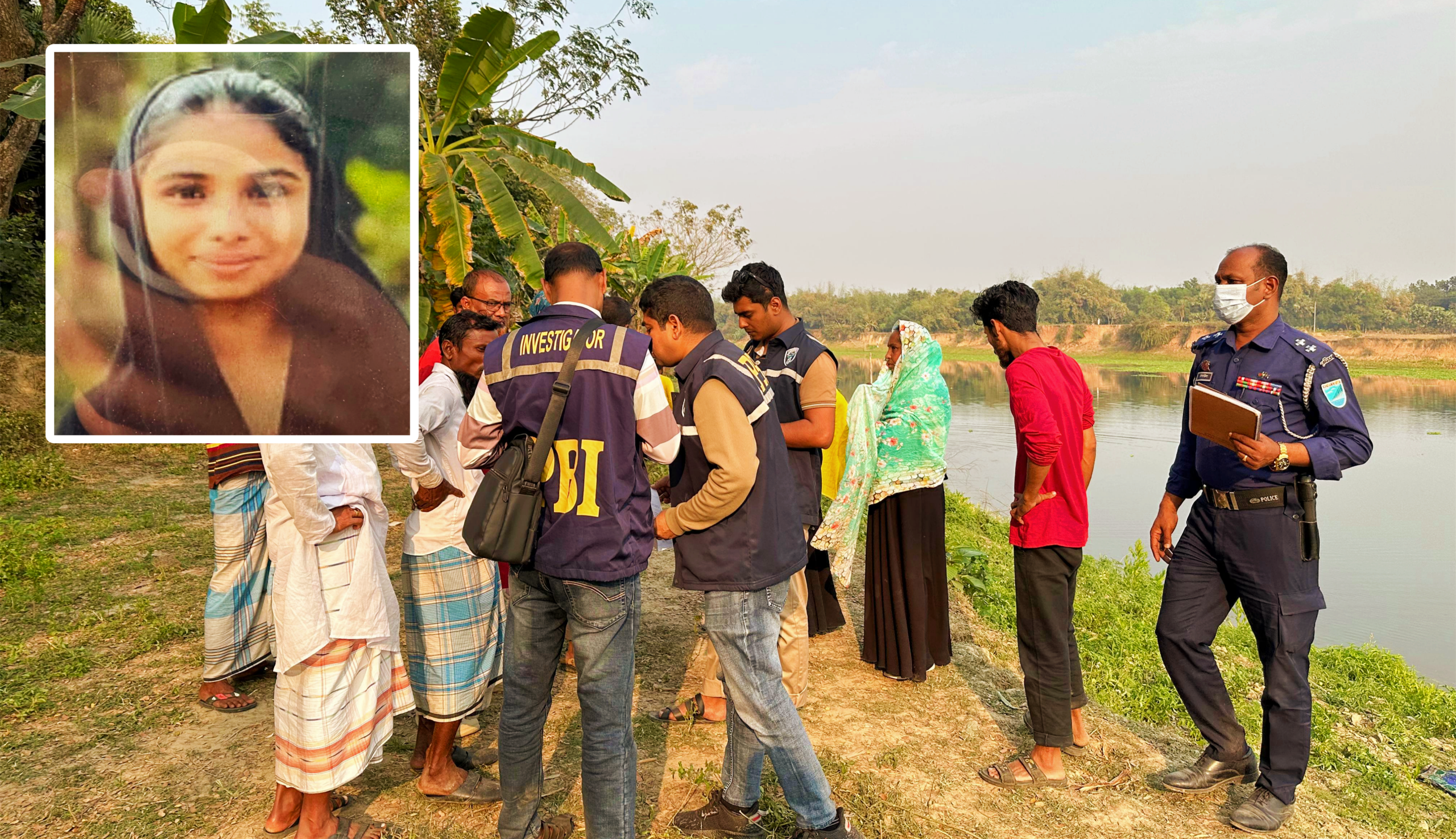 শ্রীপুরে নিখোঁজ তিন দিন পর শীতলক্ষ্যা নদী ভেসে উঠলো গৃহবধূর ম.র.দেহ