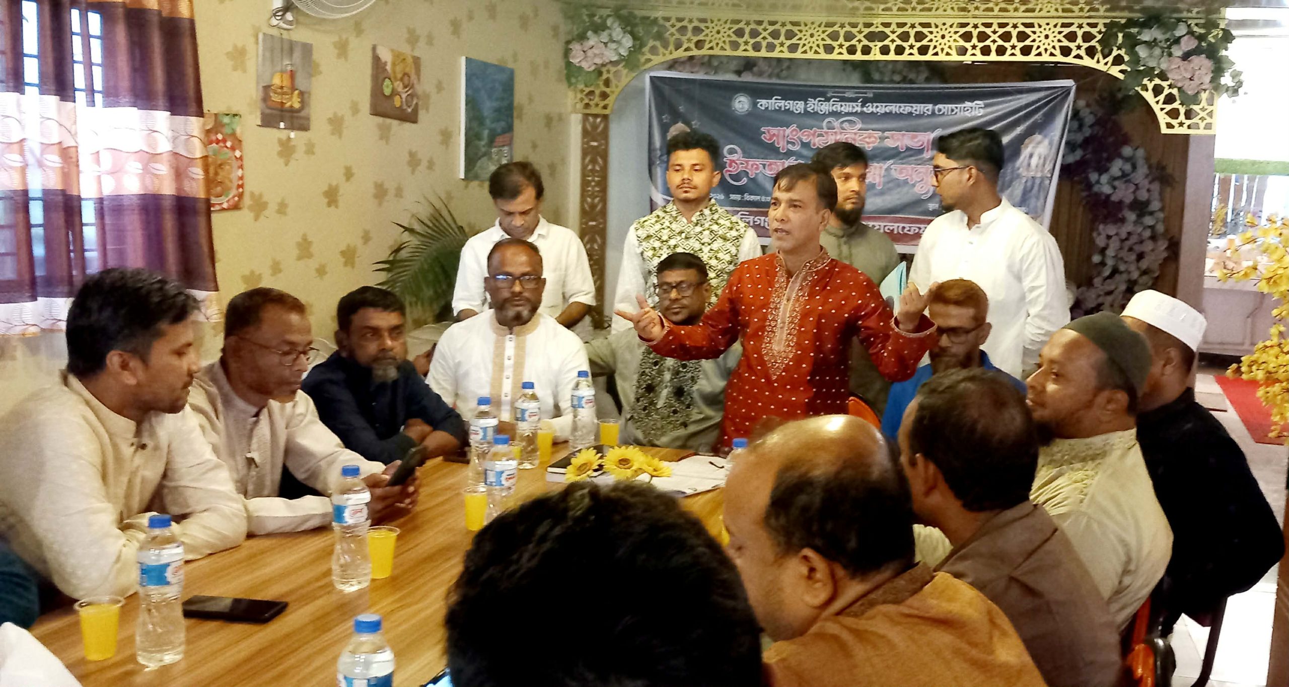 কালীগঞ্জে ইঞ্জিনিয়ার্স ওয়েলফেয়ার সোসাইটির কমিটি গঠন ও ইফতার মাহফিল অনুষ্ঠিত
