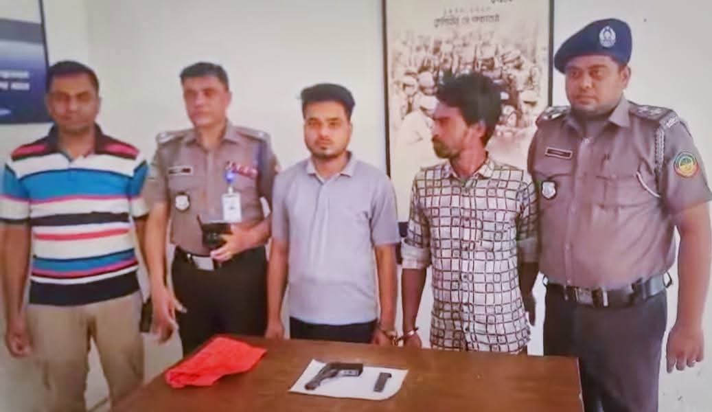 গাজীপুরের টঙ্গীতে বিদেশি পিস্তলসহ গ্রেফতার-২
