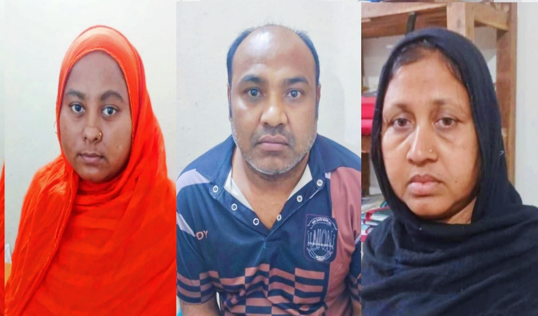 গাজীপুরে ডাকাতির নাটক সাজিয়ে শাশুড়িকে হ-ত্যা: পুত্রবধূসহ গ্রেফতার ৩