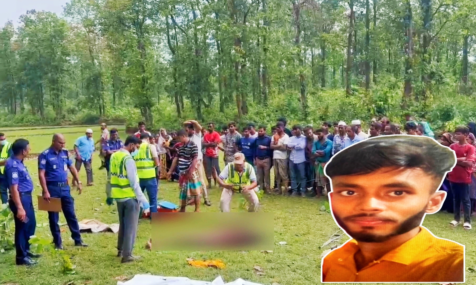 শ্রীপুরে অটোরিকশা চালককে গলা কে.টে হ.ত্যা করে দুবৃত্তরা; লা.শ ফেলে রাখে গজারী বনে