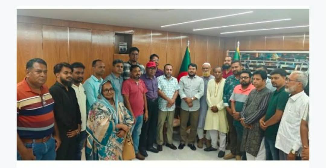 রাসিক প্রশাসকের সঙ্গে রাজশাহী প্রেসক্লাবের সদস্যদের মতবিনিময় সভা
