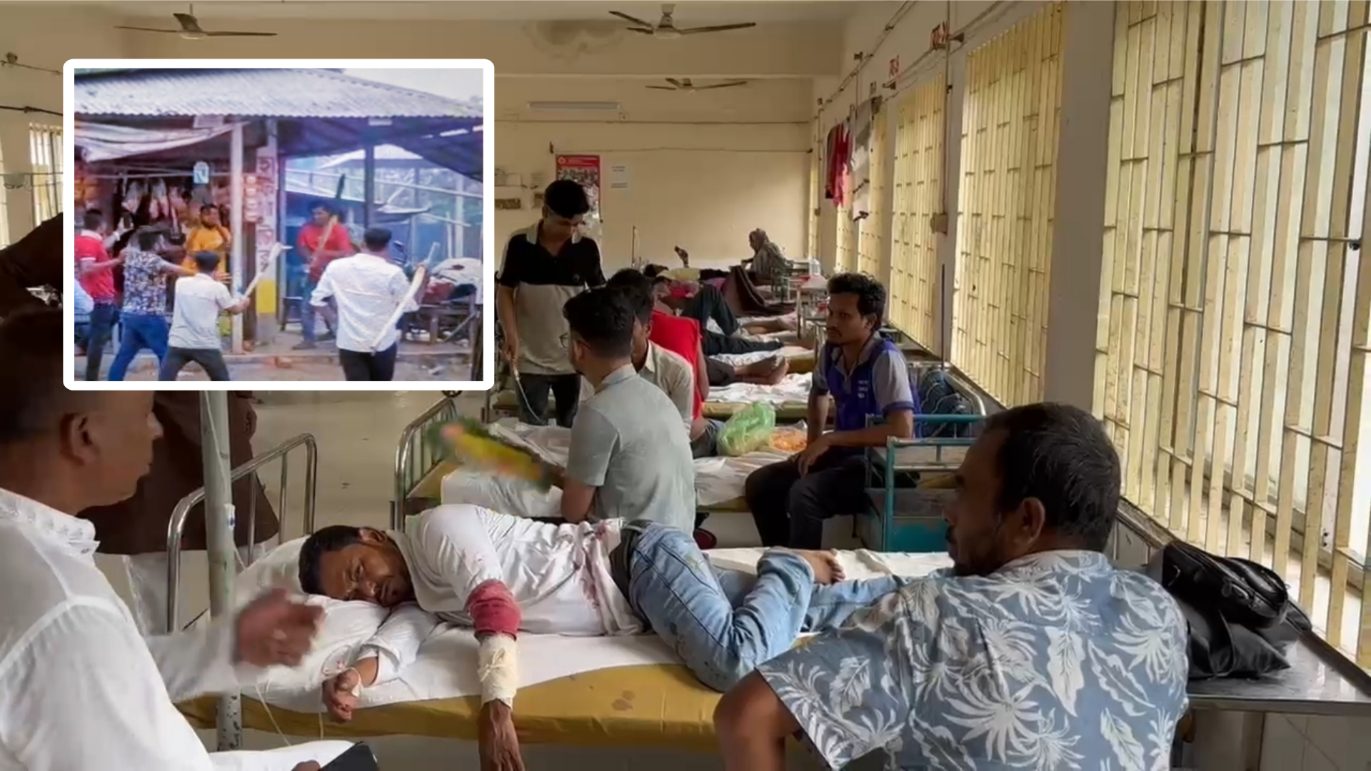 শ্রীপুরে কারখানায় ব্যবসা নিয়ে বিএনপির দুই গ্রুপের সং.ঘ.র্ষে আ.হত-১০