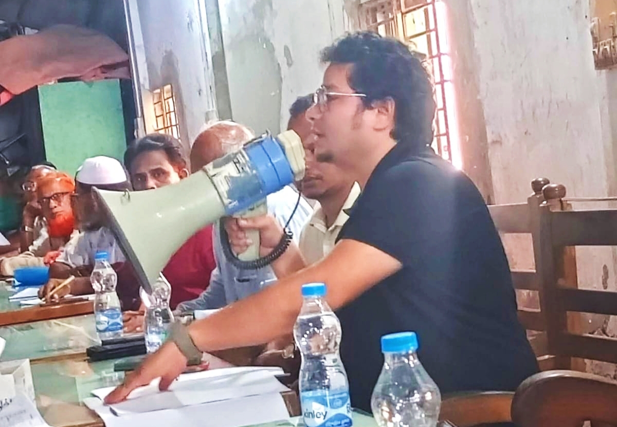 শ্রীপুরে এ-চালান ও দলিল রেজিস্ট্রেশন ফি বিষয়ে শ্রীপুর সাব-রেজিস্ট্রারের মতবিনিময়
