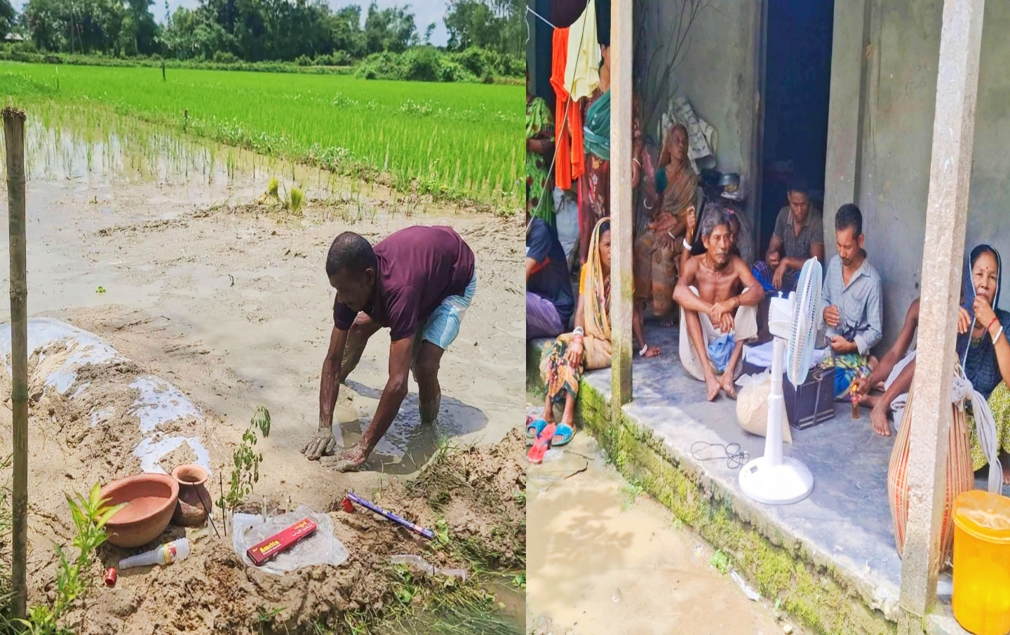 লা.শ দাফনে প্রতিপক্ষের বা.ধা, ২০ ঘণ্টা পর ধানক্ষেতে বৃ.দ্ধা.র দা.ফ.ন!