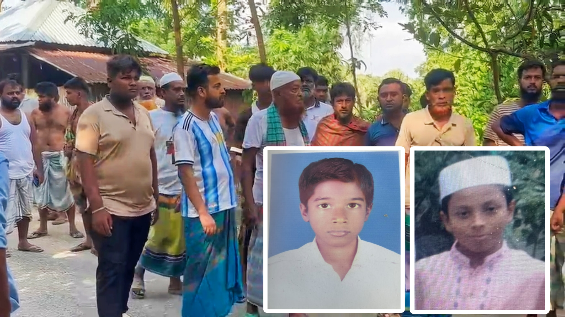 ​শ্রীপুরে নদীতে গোসল করতে নেমে পানিতে ডু.বে দুই স্কুলছাত্রের মৃ.ত্যু