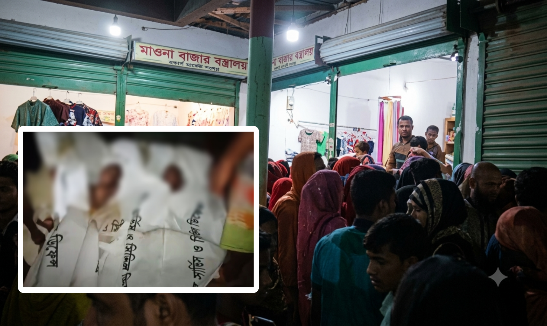 শ্রীপুরে নিখোঁজের ৭ ঘণ্টা পর বদ্ধ জলাশয় থেকে ২ শি.শু.র ম.র.দে.হ উদ্ধার